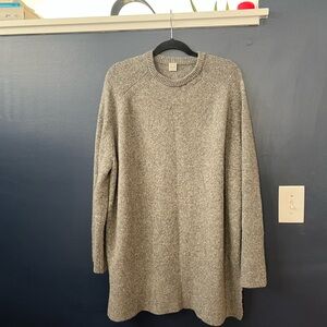 Cozy Gray Knit Sweater